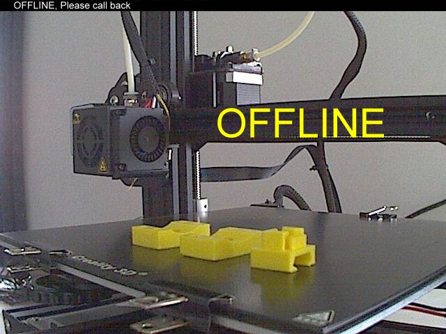 3D Printer Offline
