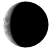 Waning Crescent, 25 days, 6 hours, 25 minutes in cycle