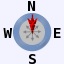 Wind from N