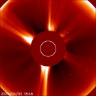 Latest LASCO C2 image of the Sun