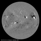 Latest SDO/HMI Magnetogram image of the Sun